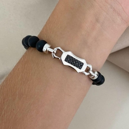 PULS PT BOLINHAS PRETA PLACA CRAV 21CM