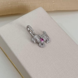 PG PT CACHORRO PEDRA ROSA R