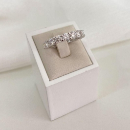 ANEL PT ALIANÇA NITA 4MM