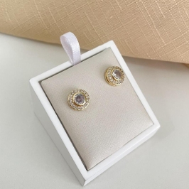 BR AÇO PEDRA CRAV DOURADO