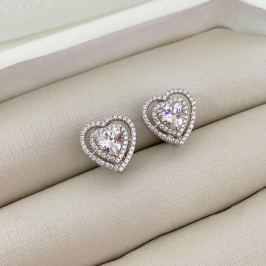 BR PT CORAÇÃO CRISTAL CRAVEJADO 6 MM