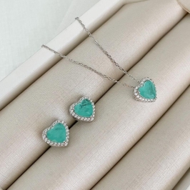 CONJ PT VERDE CLARO 45CM 7MM