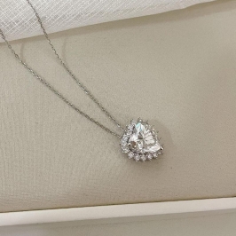 GARG PT CORAÇÃO CRISTAL 45CM 10 MM NITA