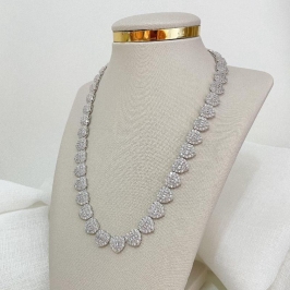 GARG PT CORAÇÕES CRAVEJADO 40CM