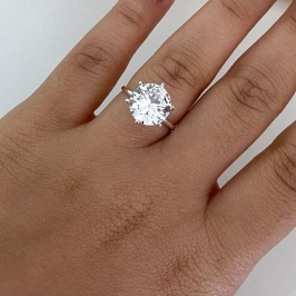 ANEL PT SOLITÁRIO 10MM