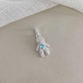 PG PT MENINO PEDRA AZUL CLARO