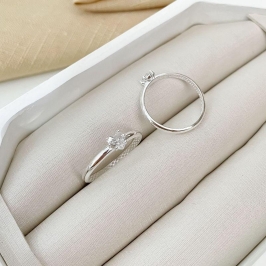 ANEL PT SOLITÁRIO CORAÇÃO