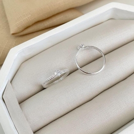 ANEL PT SOLITÁRIO CRAVEJADO