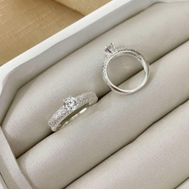 ANEL PT SOLITÁRIO CRAVEJADO