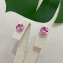 BR PT PONTO DE LUZ ROSA 8MM