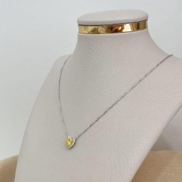 GARG PT CORAÇÃO AMARELO CRAV 6.5MM NITE