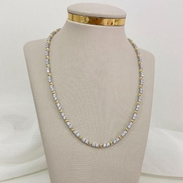 GARG PT EM PEDRAS CRISTAIS 3MM 40CM