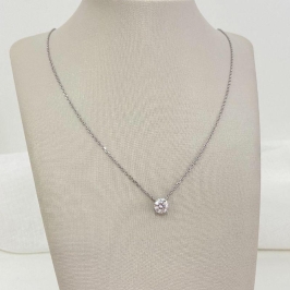 GARG PT PONTO DE LUZ MOISSANITE 6.5MM