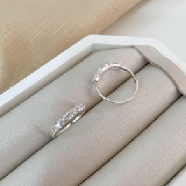 ANEL PT 3 PEDRAS PEQUENA