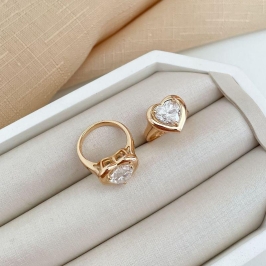 ANEL PT CORAÇÃO 10X12MM D NITE