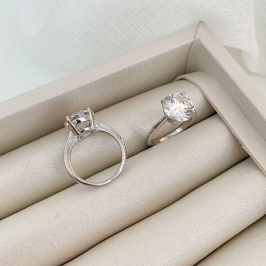 ANEL PT SOLITÁRIO 10MM