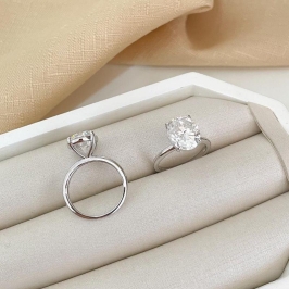 ANEL PT SOLITÁRIO 10X12MM NITE