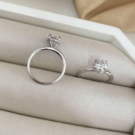 ANEL PT SOLITÁRIO 6X5MM