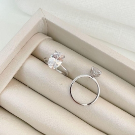 ANEL PT SOLITÁRIO 8*12MM