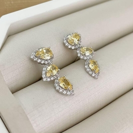 BR PT SCARF 3P AMARELA 5MM CRAVEJADO