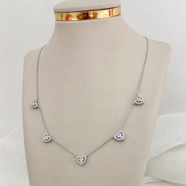 GARG PT 5 CORAÇÕES CRAVEJADOS