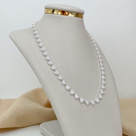 GARG PT CORAÇÃO CRISTAL CRAVEJADO