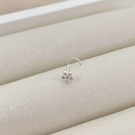 PIERCING PT FLOR CRAVEJADO