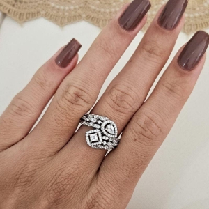 ANEL PT 2 PEDRAS CRAV