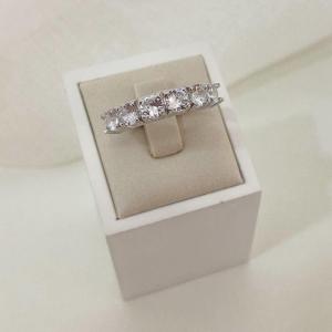 ANEL PT MEIA ALIANÇA 4MM