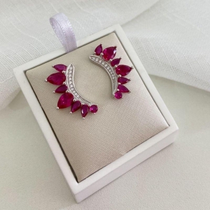 BR PT SCARF ROSA CRAVEJADO