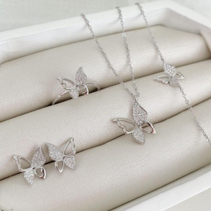 CONJ PT BORBOLETA CRAV\LISO