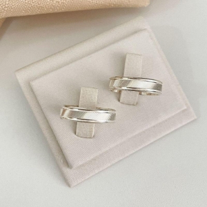 ALIANÇA PT RETA FRISADA