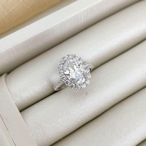 ANEL PT PEDRA CRISTAL CRAVEJADA