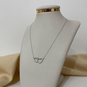 GARG PT 2 CORAÇÕES CRAVEJADO