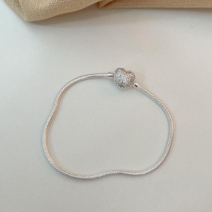 PANDORA PT 19CM CORAÇÃO CRAVEJADO