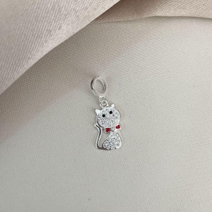 BERLOQUE PT GATO LAÇO VERMELHO