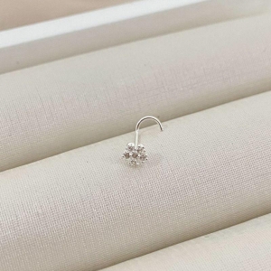 PIERCING PT FLOR CRAVEJADO