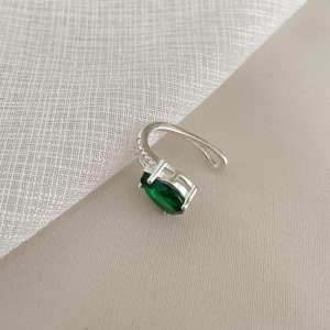 PIERCING PT FAKE PEDRA VERDE