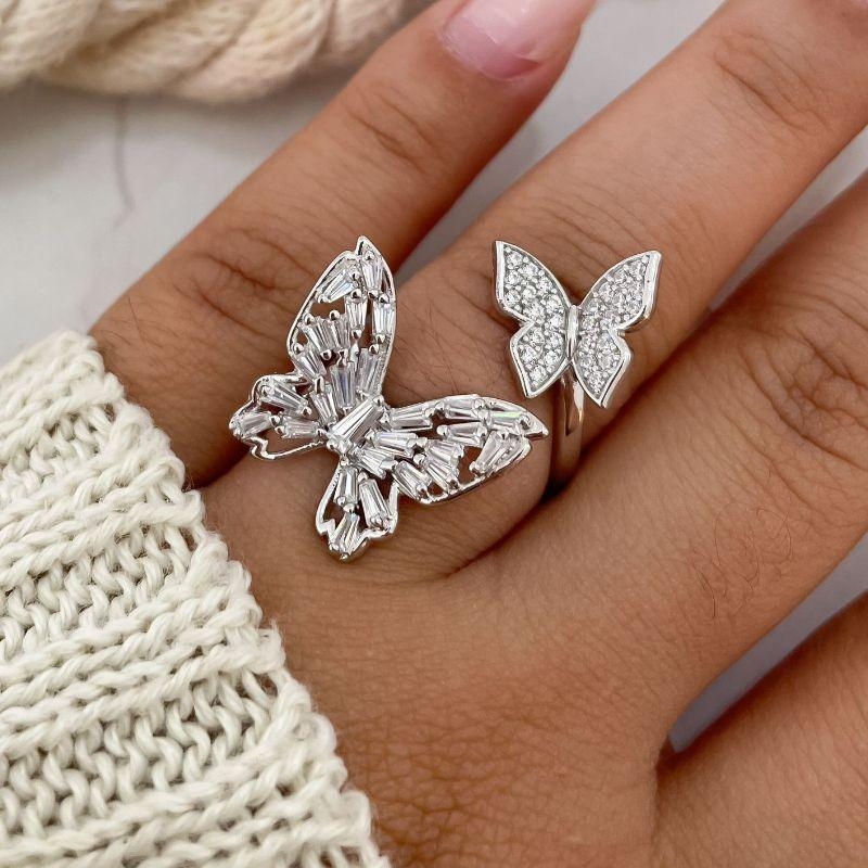 ANEL PT 2 BORBOLETAS