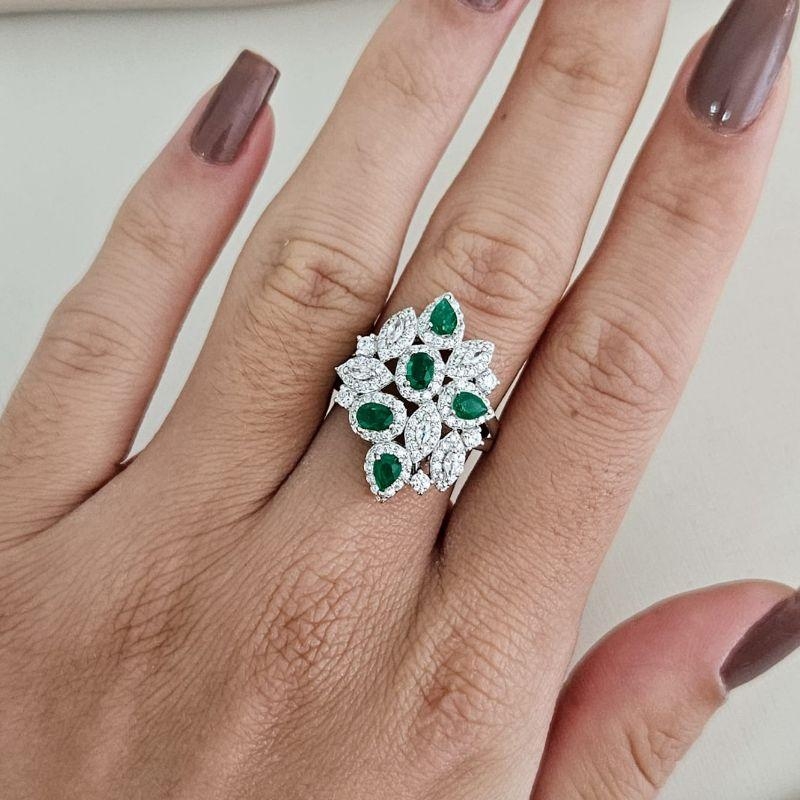 ANEL PT VERDE\CRISTAL 3MM