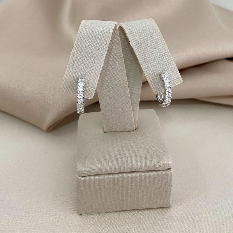 ARGOLA PT RM PEDRAS CRISTAIS 2MM