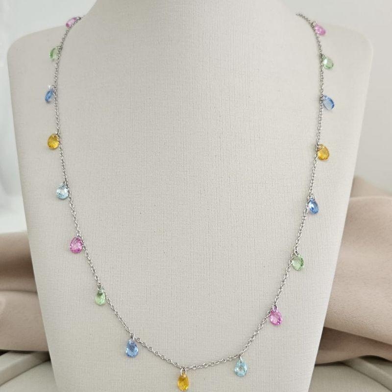 GARG PT PEDRAS COLORIDA 70CM