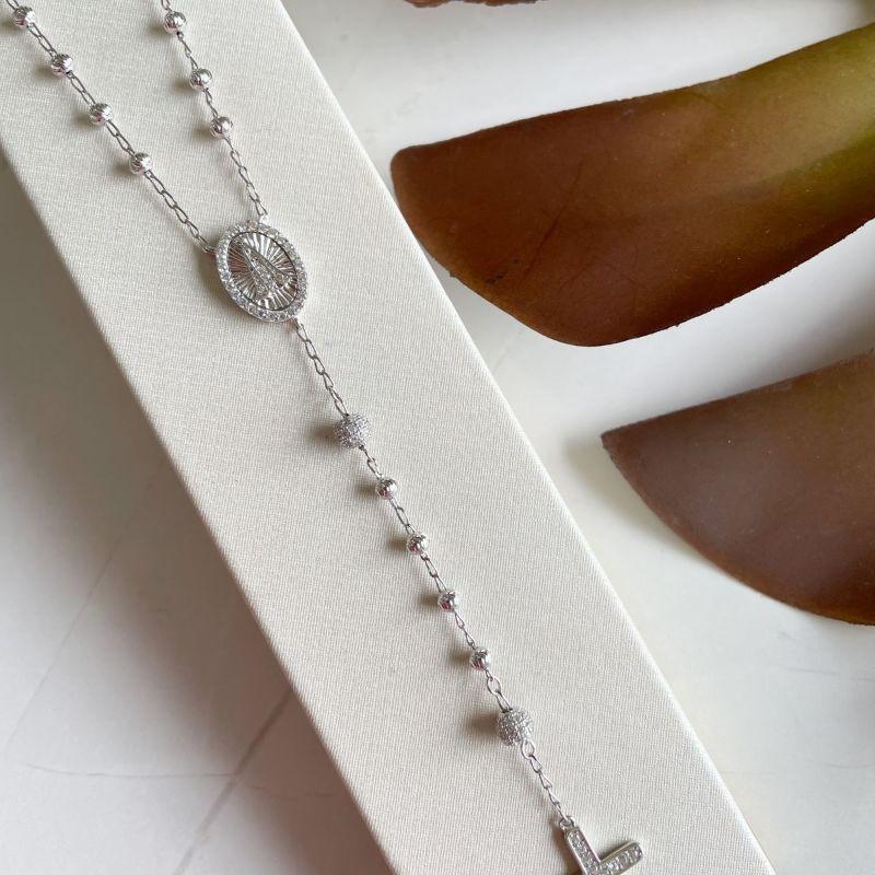 GARG PT TERÇO N S APARECIDA 50CM  1MM