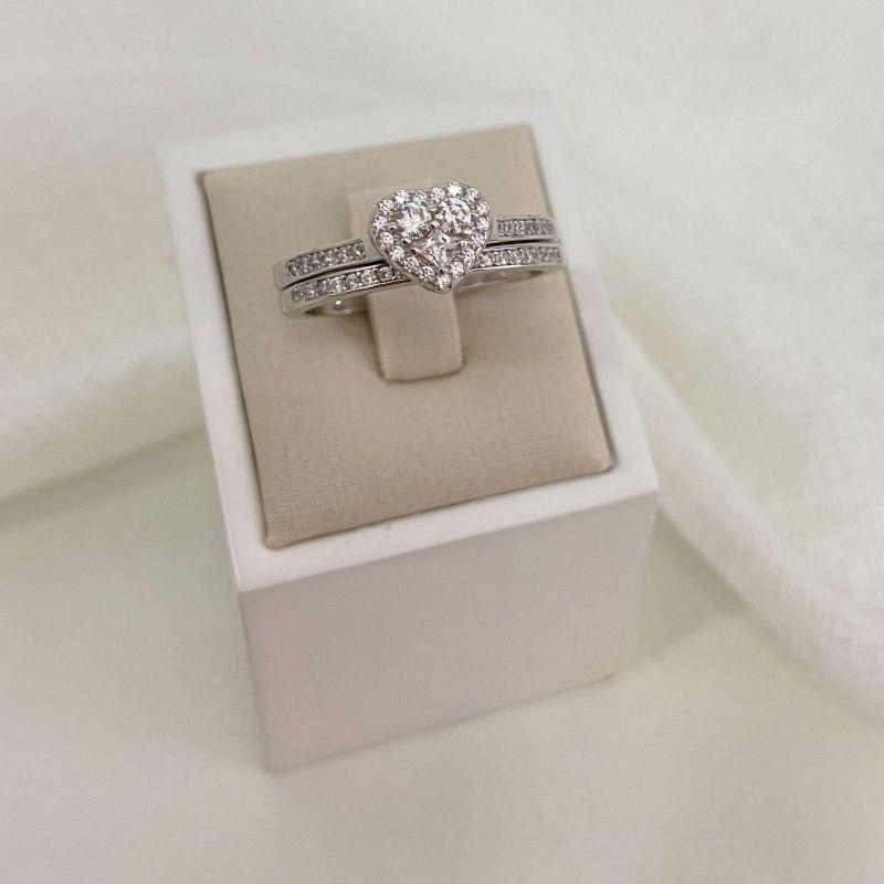 ANEL PT 2EM1 CORAÇÃO CRAVEJADO