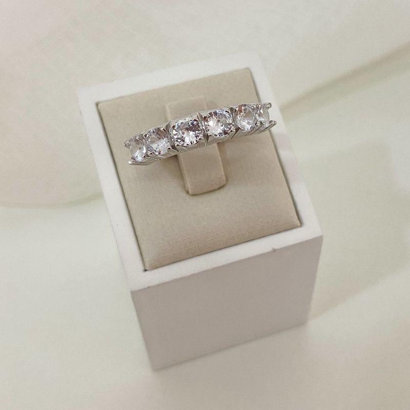 ANEL PT MEIA ALIANÇA 4MM