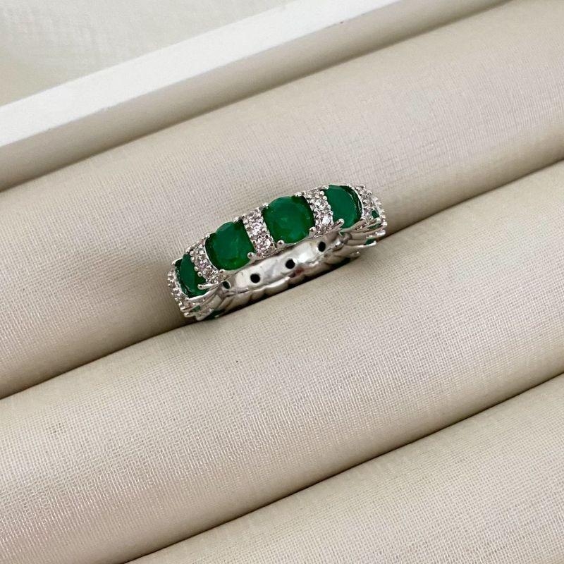 ANEL PT PD VERDE/CRAVEJADO