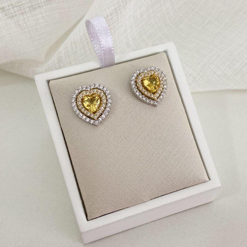 BR PT CORAÇÃO AMARELO 5MM