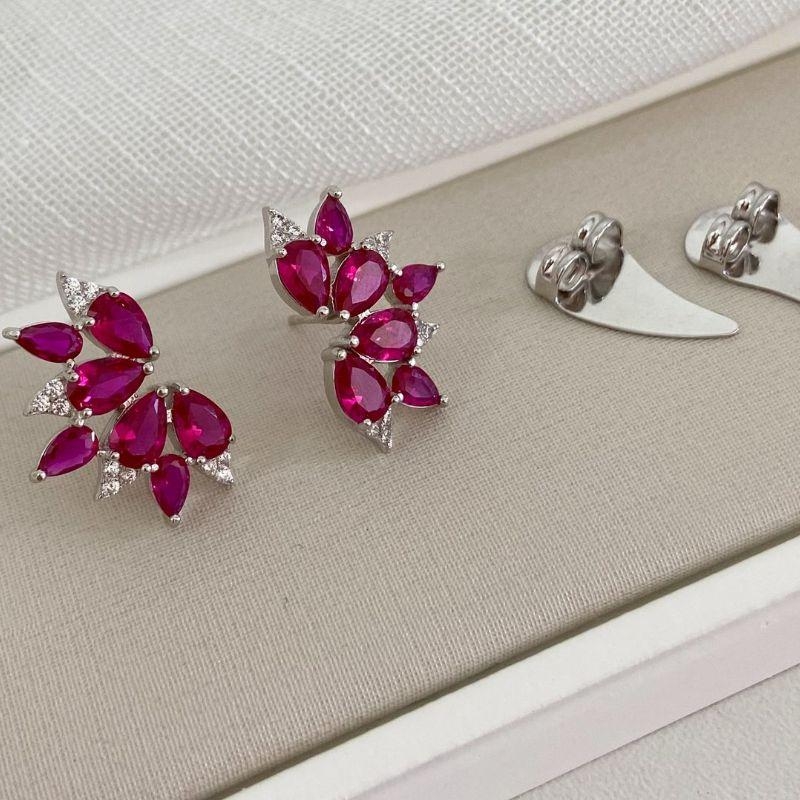 BR PT SCARF ROSA CRAVEJADO