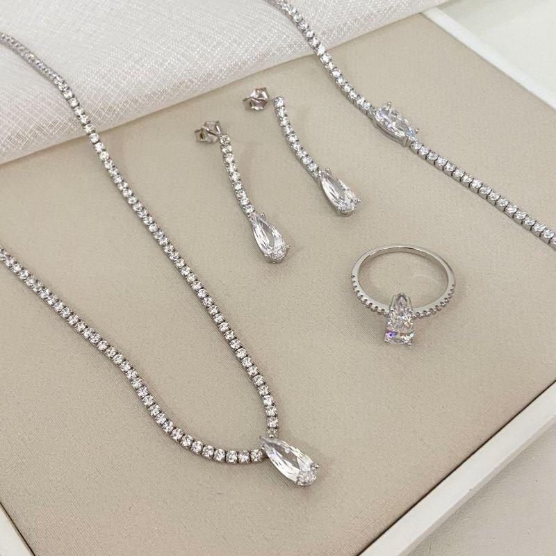 CONJ PT RIVIERA\ PEDRA CRISTAL