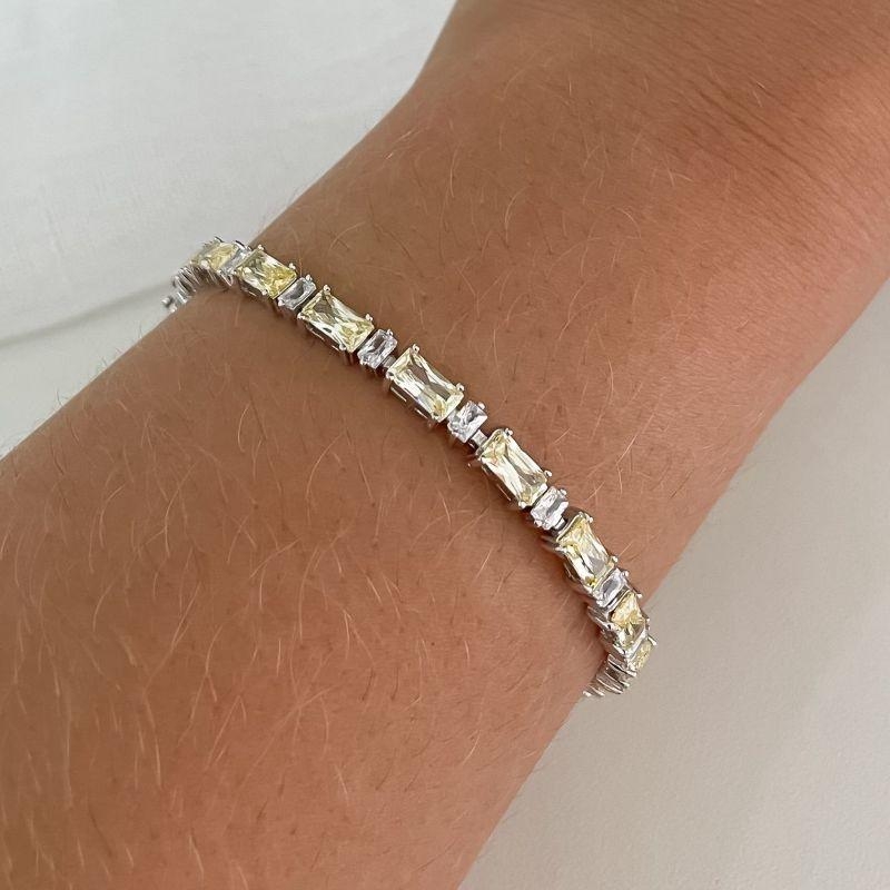 PULS PT PEDRAS CRISTAL/AMARELO CLARO